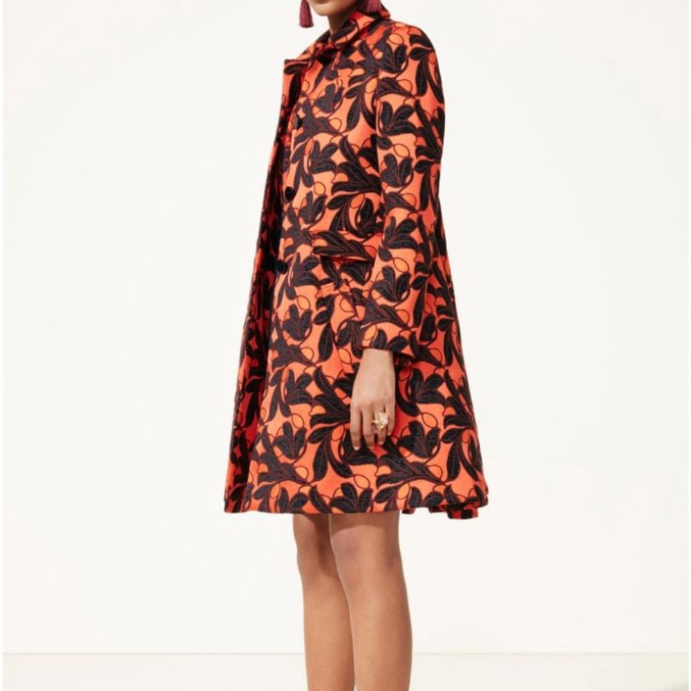 Ann Taylor Floral Print Coat